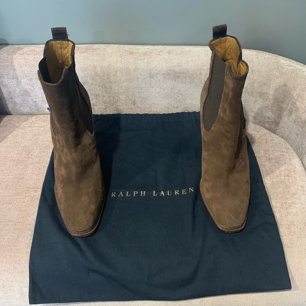Ralph Lauren Purple Label Chelsea Boots